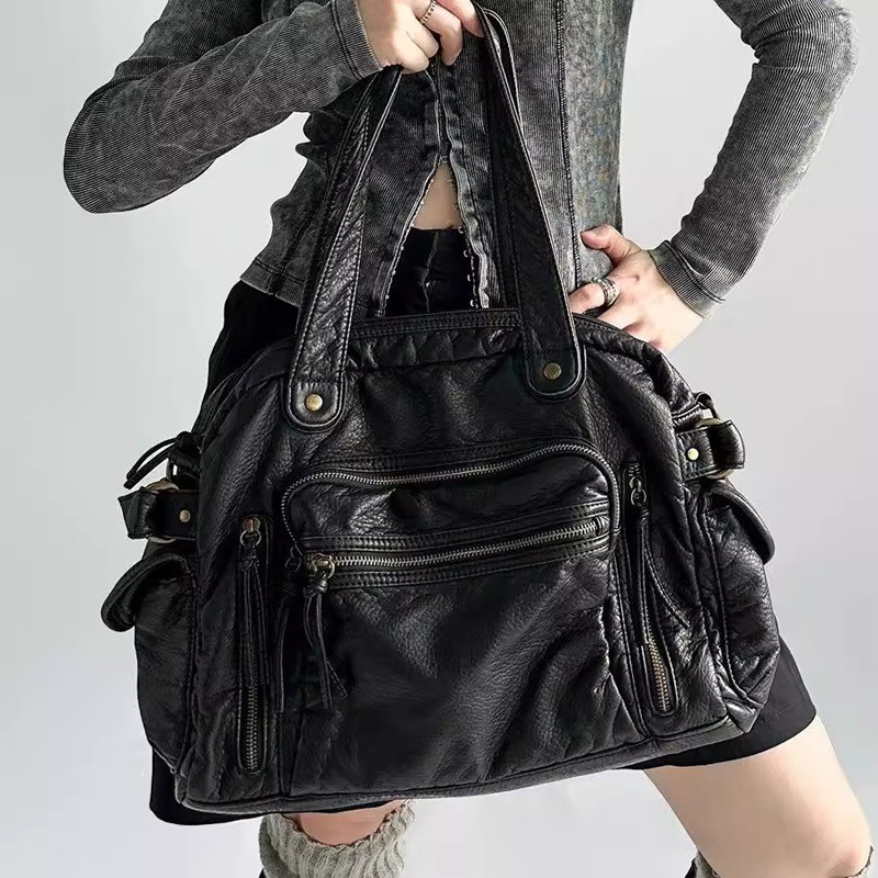 Luxury Y2K Bags - CGCBAG ヴィンテージ高級 y2k トートバッグ Lage 容量女性のショルダーバッグデザイナーシンプルな通勤オリジナルブランド女性ハンドバッグ