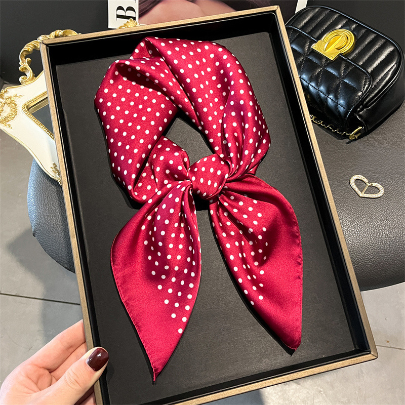 Luxury Bags Expensive - 女性のための豪華なシルクのスカーフ,春と夏のための花の装飾が施された小さなヘッドバンド,卸売
