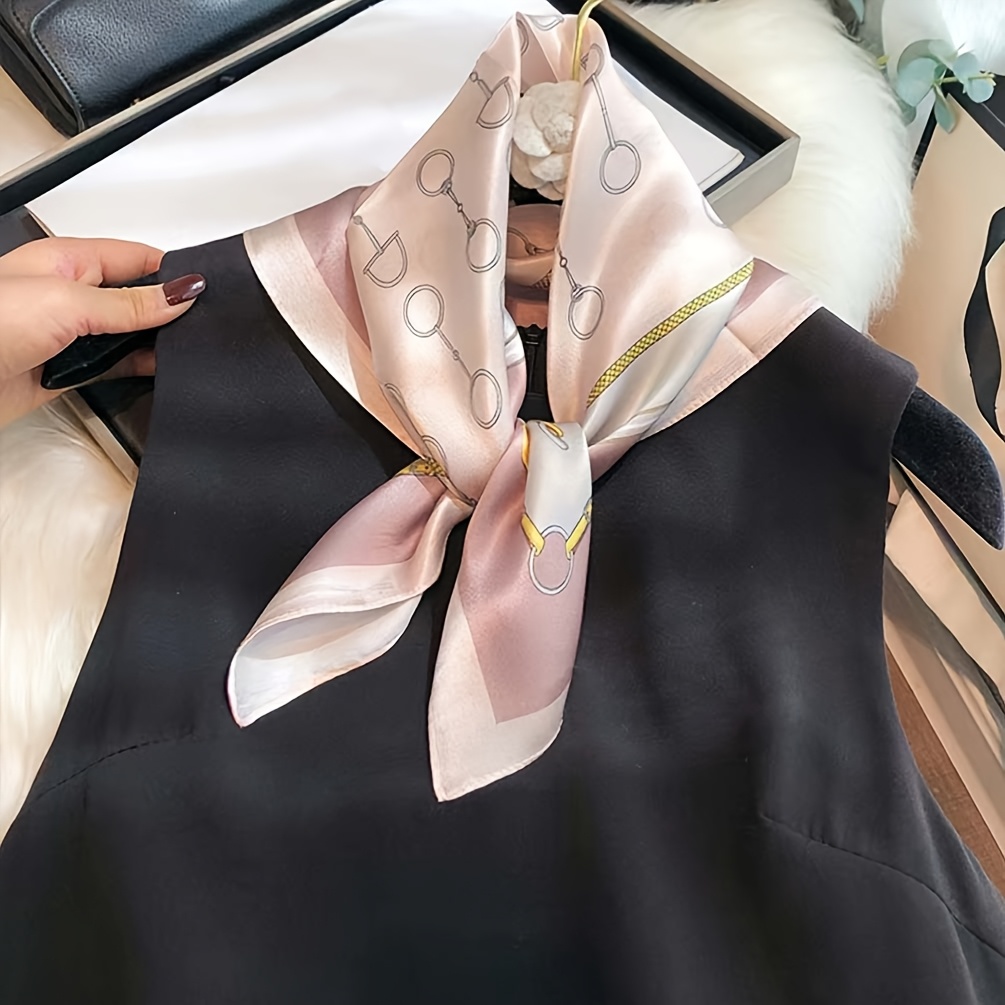 Luxury Bags Expensive - 高級 100% 純粋なシルクスクエアスカーフエレガントな幾何学模様のネッカチーフバンダナヘッドバンドポケットスクエアソフトバッグアクセサリー女性用ギフト