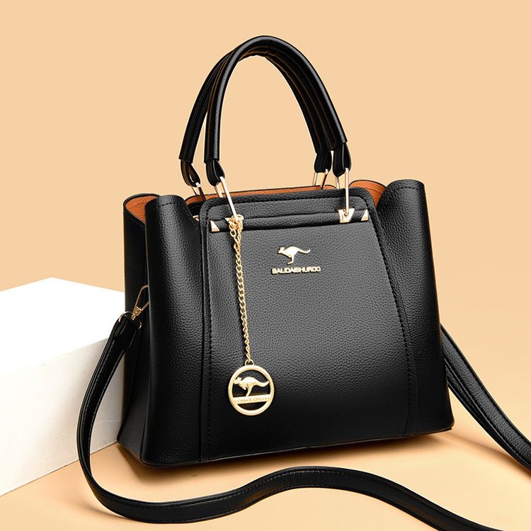 Luxury Bags No Logo - 2026年ラグジュアリーレディースデザイナーズ3層ショルダークロスボディバッグ、大容量レザーハンドバッグ、ショッパーブランドメッセンジャートートバッグ