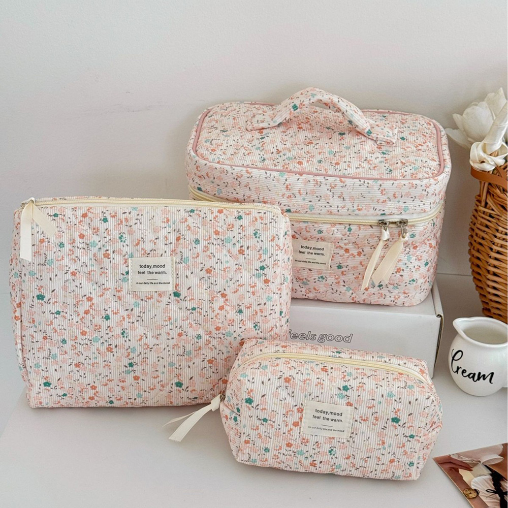 卸売高級女性大容量化粧品バッグトラベルオーガナイザーメイクア - Luxury Quilted Bags のレビューと価格