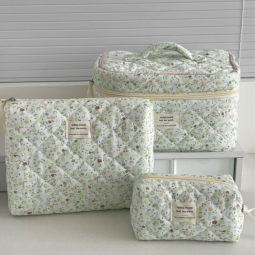 卸売高級女性大容量化粧品バッグトラベルオーガナイザーメイクア - Luxury Quilted Bags のレビューと価格