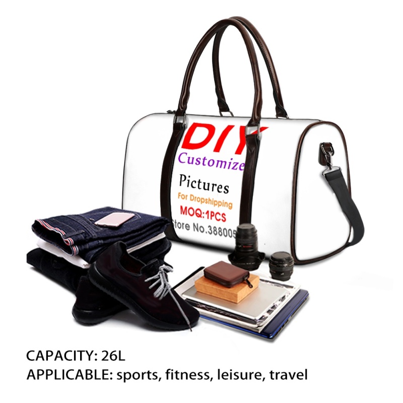 Noisydesigns 3D カスタム男性女性のトラベルバ - Luxury Bags No Logo のレビューと価格