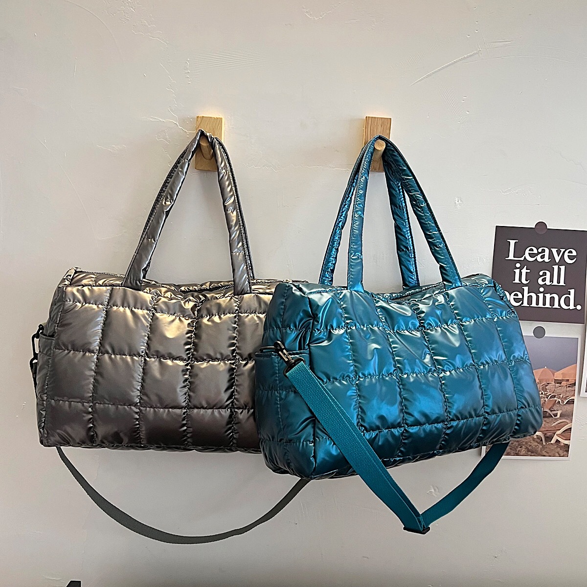 冬のスペースのための綿のハンドバッグ,女性のためのキルティン - Luxury Quilted Bags のレビューと価格