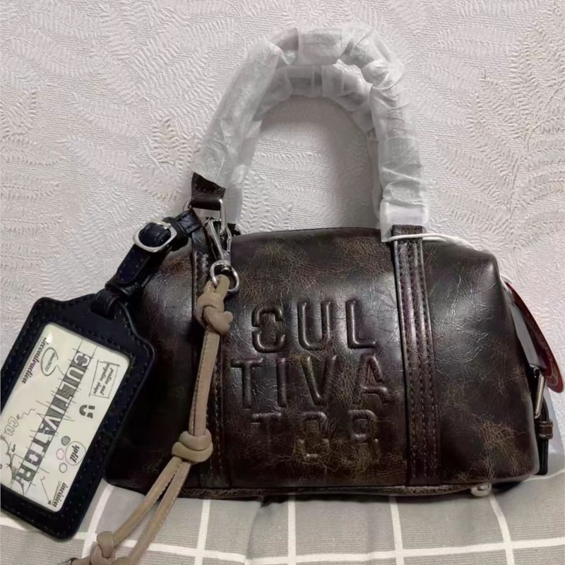 JIAERDI ヴィンテージスタイルカードスロットボストンハ - Luxury Y2K Bags のレビューと価格