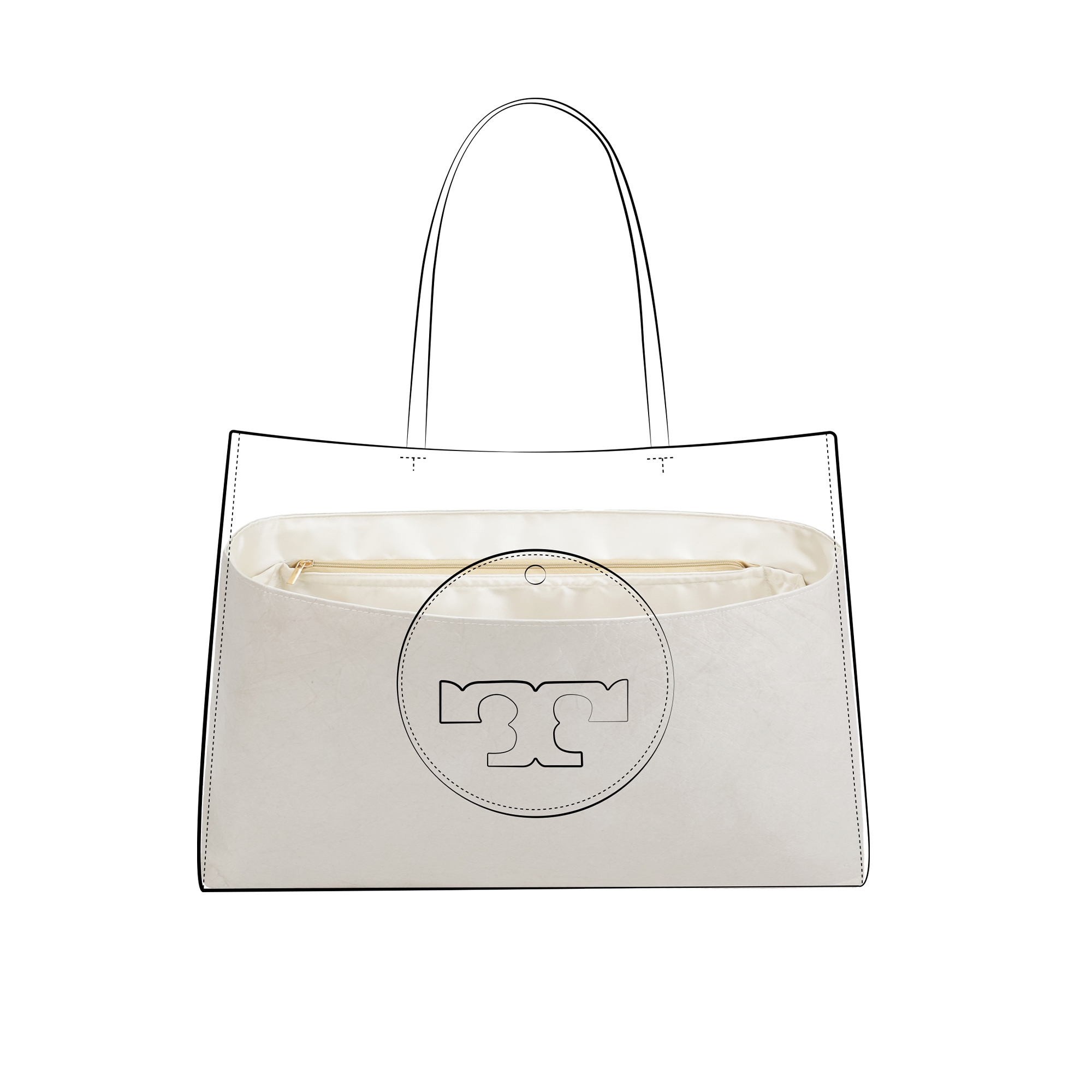 DGAZ 軽量パースオーガナイザーインサート（トリーバーチ  - Luxury Bags Tory Burch のレビューと価格