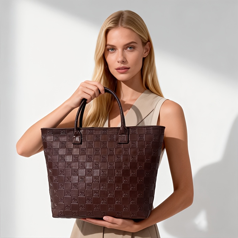 ライトラグジュアリー ディープブラウン キルティング柄 レデ - Luxury Quilted Bags のレビューと価格