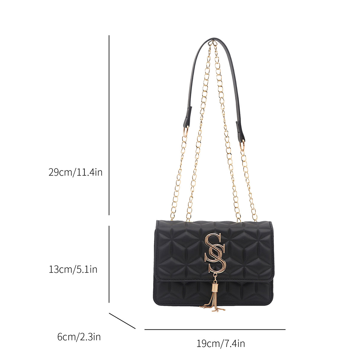 ライトラグジュアリートレンドアーガイルキルティングスモールス - Luxury Quilted Bags のレビューと価格