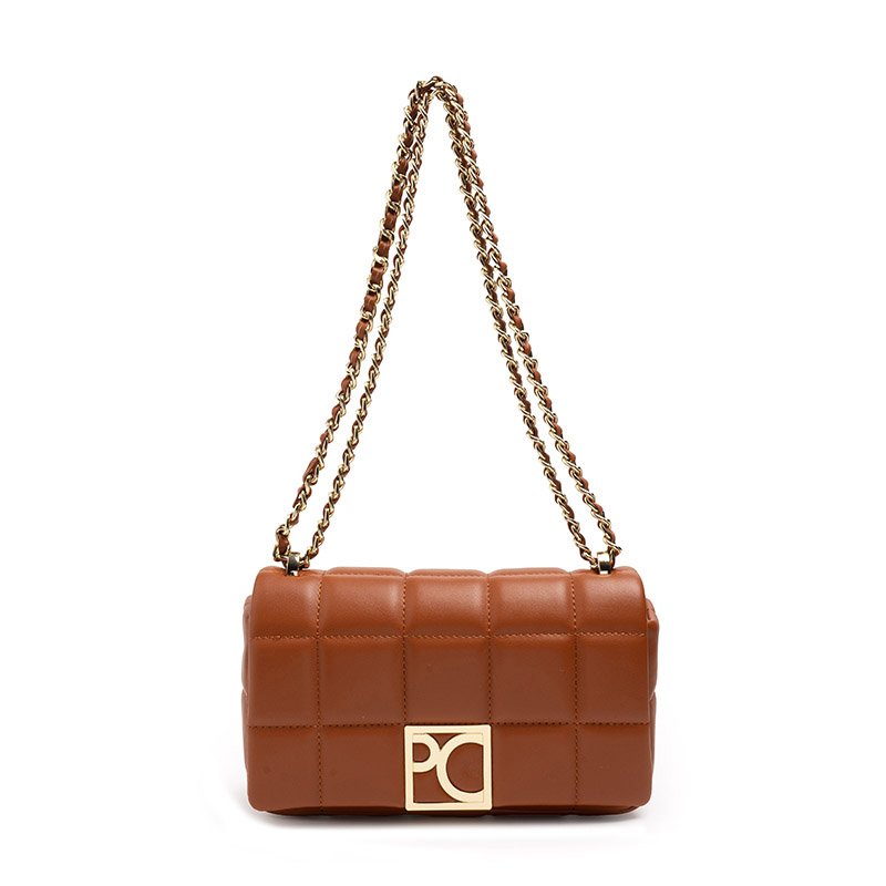 PG クロスボディバッグ女性用高級キルティングレザーハンドバ - Luxury Quilted Bags のレビューと価格