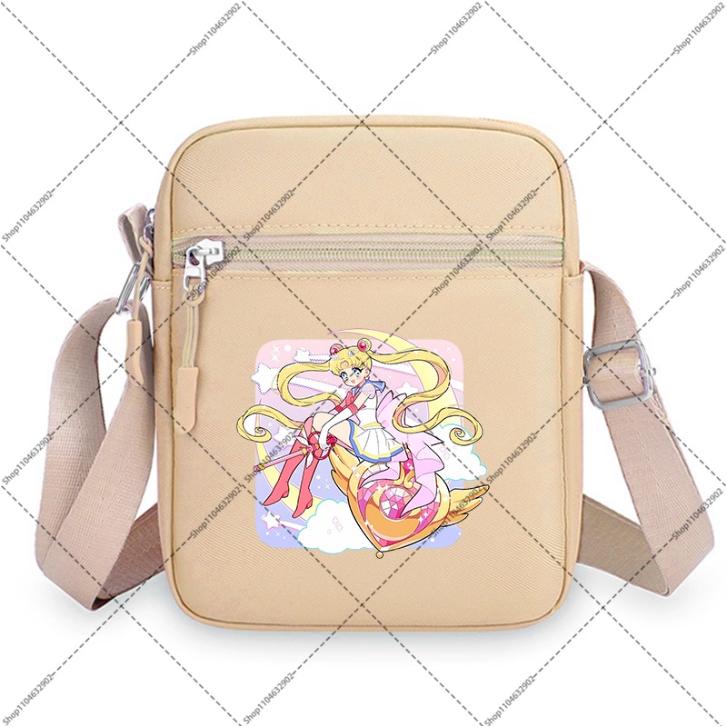 セーラームーンショルダーバッグユニセックスかわいいクロスボデ - Shoulder Bag Slouchy のレビューと価格