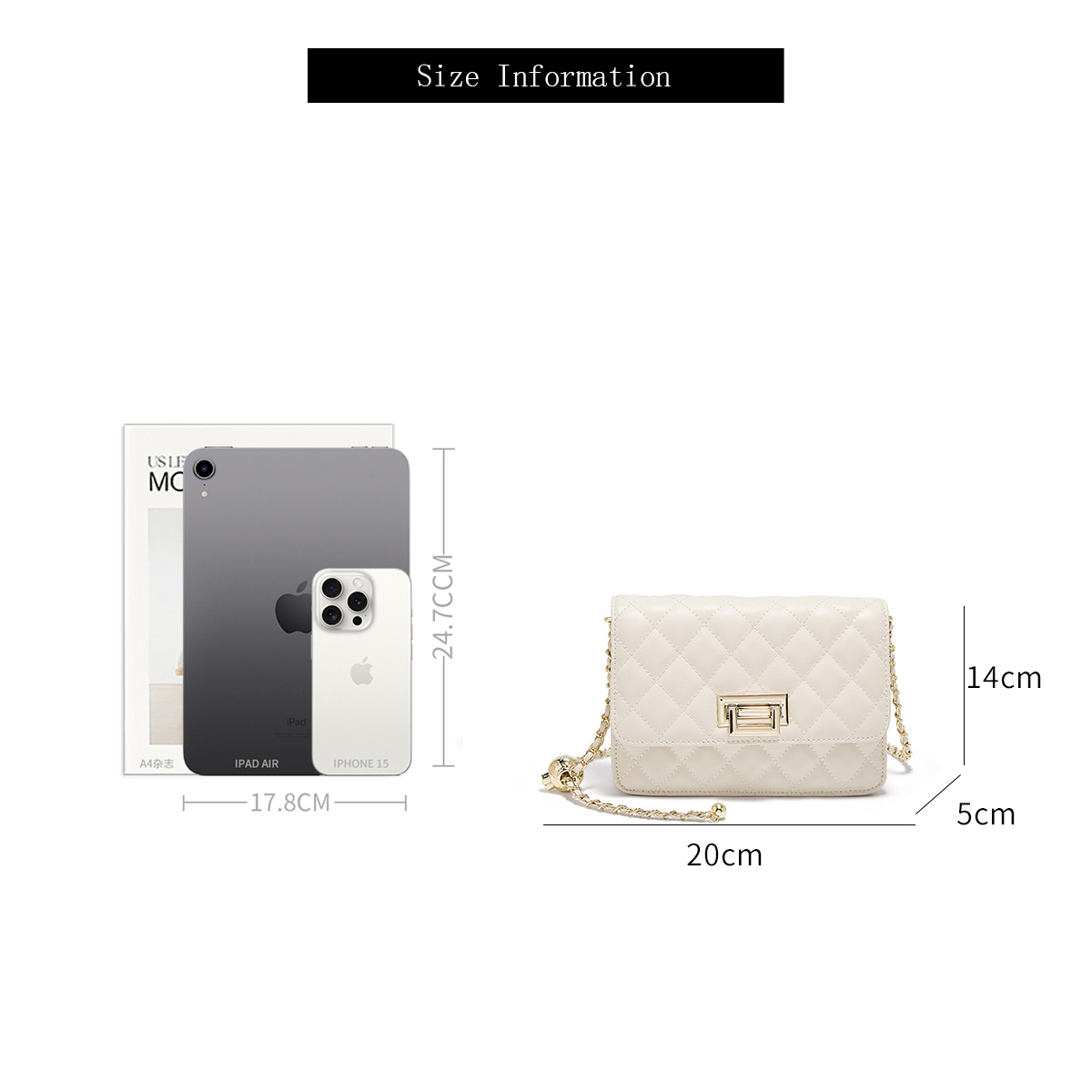 FOXER 2026 レディース ホワイト キルティング ク - Luxury Quilted Bags のレビューと価格