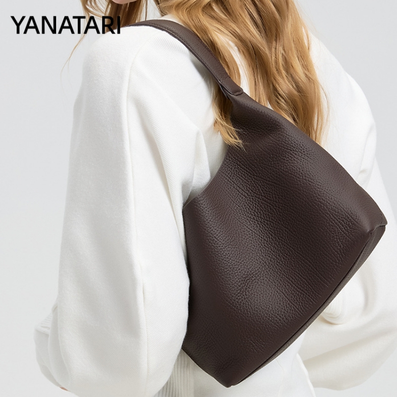 YANATARI 本革製クロスボディバッグ ミニマリストトー - Luxury Bags Wholesale のレビューと価格