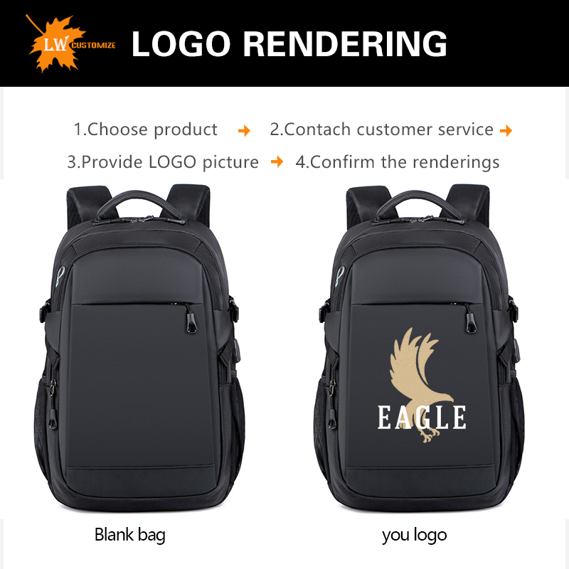 高級バックパック プリントロゴ メンズ 大容量 コンピュータ - Luxury Bags No Logo のレビューと価格