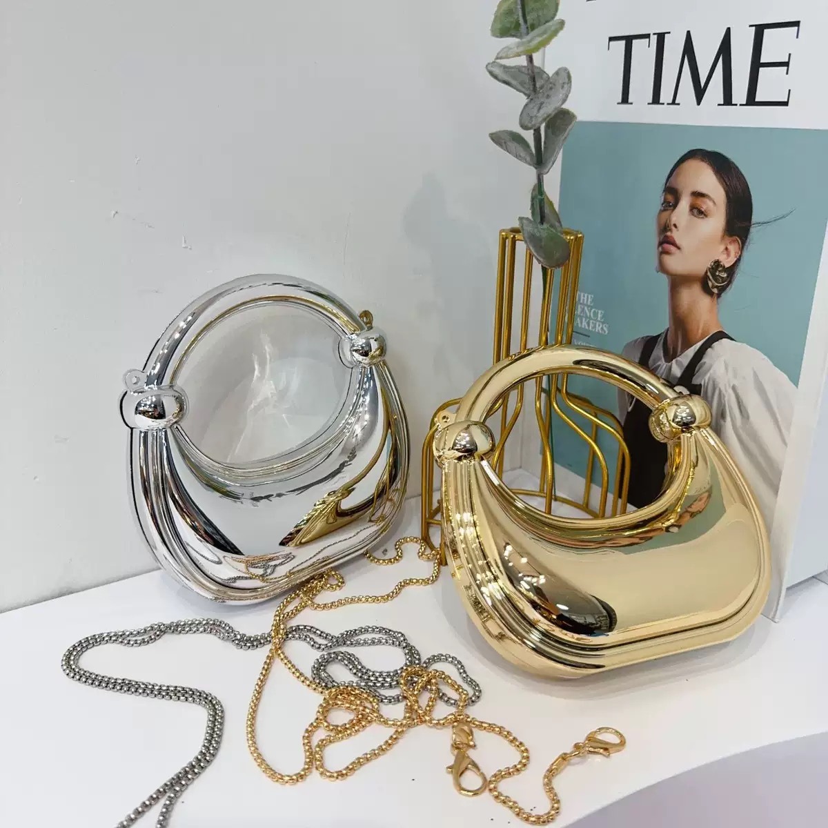 ミニゴールデンイブニングバッグ財布とハンドバッグ高級デザイナ - Shoulder Bag Slouchy のレビューと価格