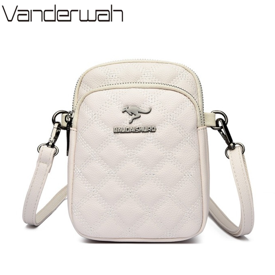 高級レザーショルダークロスボディフォンコインウォレットバッグ - Luxury Bags No Logo のレビューと価格