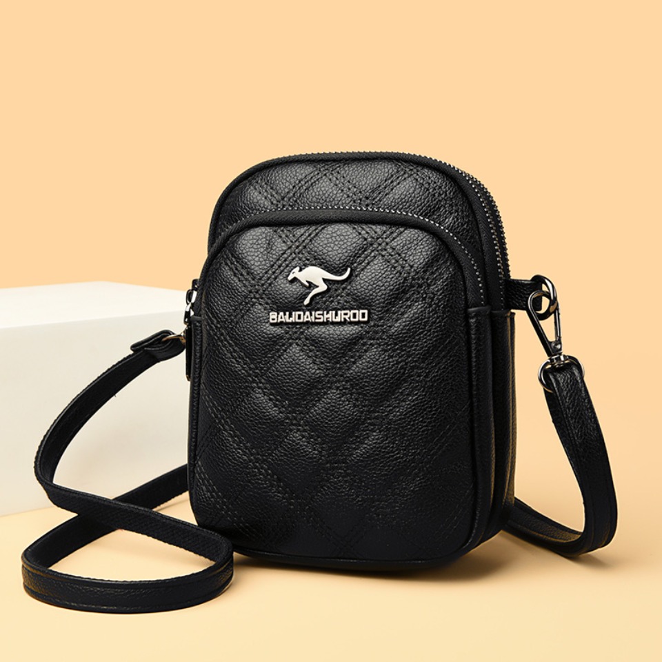 高級レザーショルダークロスボディフォンコインウォレットバッグ - Luxury Bags No Logo のレビューと価格